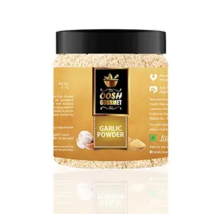 OOSH Gourmet's Garlic Powder | Kitchen Essential | Reusable Jar Packaging (250grams)