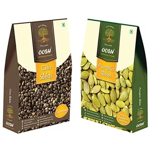 OOSH Chia Seed 250 GMS & Pumpkin Seeds 200 GMS