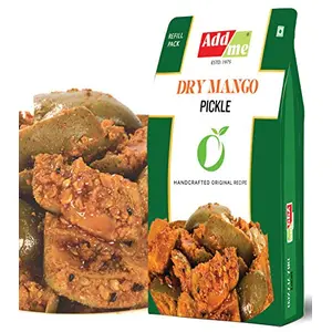 Add Me Rajasthani Masala Dry Mango Pickle 1kg Vacuum Pack 1000g aam ka achar Pouch Refill Pack
