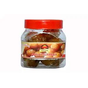 Sun Grow Homemade Organic Amla Murabba (Immunity Booster Pack) Ingredient:, Fenugreek, Clove, Elam, Crystals, Honey, Cardamom (Elichie), Palm -500Gm