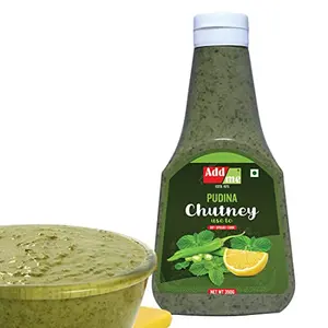 Add me Dhania Pudina Chutney Mint Sauce 390 Gm Classic Indian Pani Puri Bhelpuri Chatni Recipe Green Chutney