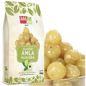 Add me Dry Amla Murabba fine Quality Without Syrup 750 g Sweet Vacuum Packed Immunity boosters for Adults
