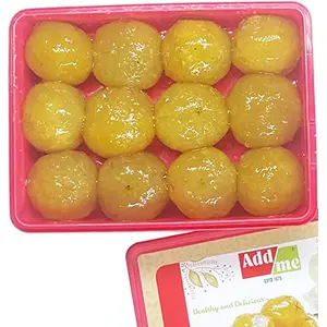 Add me Super Premium Amla Murabba Gift Box 500 G Extra Large (80-100gram a Piece) Soft Enriched with Pure Kesar and Elaichi Gift Pack Homemade Fruit Sweets Without Syrup Indian Immunity Booster
