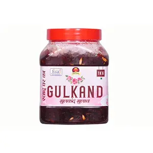 Sun Grow Food Home Made Organic Gulkand Gulab ||Traditional Marwadi Rajasthani Flavor, Tasty || (Meetha -Pan Flavour) - 1kg