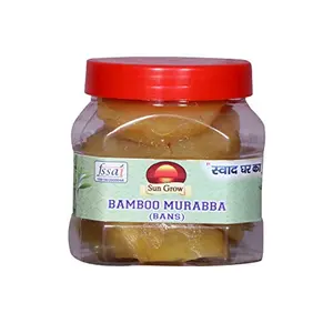 Sun Grow Home-Made Organic Bamboo Murabba( Reset Your Eating Habits with a Healthy Solution & Honey) 500gm