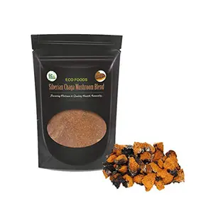 Siberian Chaga Mushroom Infusion by Paithan Eco Foods | Nutrient Dense Superfood and Immunity Booster | 50g