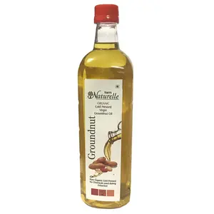 Kachi Ghani Groundnut Oil (Virgin Cold Pressed) - 915 ML (30.93 OZ) - Organic Certified