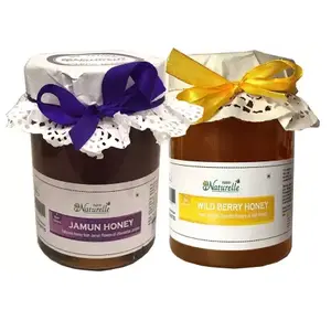 Jamun/black plum Honey and Wild Berry Forest Honey  - 815 GR each (Pack of 2)
