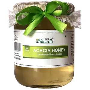 Farm Naturelle Acacia Flower Honey - 100 % Pure Raw & Natural - 700 GR (24.69oz)
