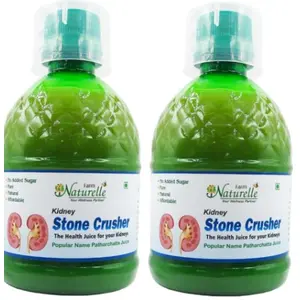 Farm Naturelle Kidney Stone Crusher Herbal Juice Box - 100 % Pure & Natural (Pack Of 2) Ã¢â‚¬â€œ 800 ML (27.05oz)