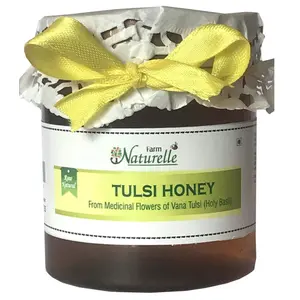 Tulsi (Basil) Forest Flower Honey - Raw Unprocessed & Natural - 250 GR (8.81 OZ)