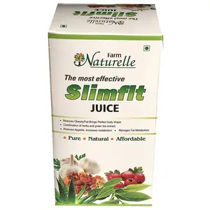 Farm Naturelle Slimfit Herbal Juice Box - 100 % Pure & Natural - 400 ML (13.52oz)