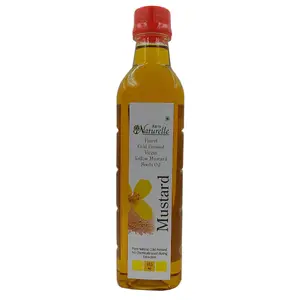 Farm Naturelle Mustard Oil (Cold Pressed) -100 % Natural - 415 ML (14.03oz)