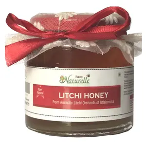 Farm Naturelle Litchi Flower Honey - 100 % Pure Raw & Natural - 250 GR (8.81oz)