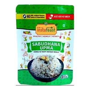 Ready To Eat Sabudhana Upma:- Weight 80gm