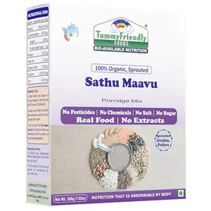 100% Organic Sprouted Sathu Maavu Porridge Mix  (MultiGrain, Pulses and Nuts)