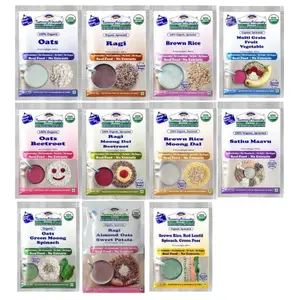 Stage1 Organic Sprouted Porridge Mixes Trial Packs - 3 Packs 50g each