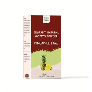 Agri Club Instant Mojito Pineapple lime Drink Powder 15 Sachets (each 15m)