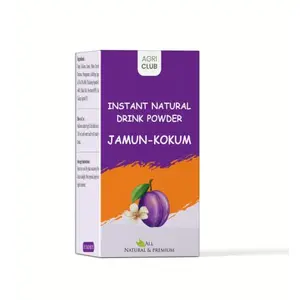 Agri Club Instant Jamun Kokum Drink Powder 15 Sachets (each 15m)