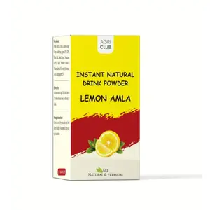 Agri Club Instant Lemon Amla Drink Powder 15 Sachets (each 15m)
