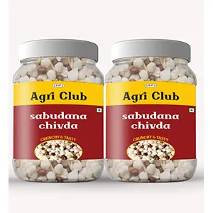 Sabudana Chivda 400gm (each 200gm) | Agri Club