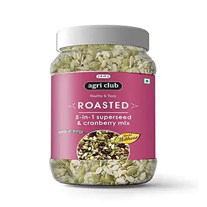 Agri Club Roasted 5-in-1 Superseed & Cranberry Mix (250g)