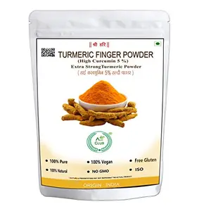 Agri Club 100% Organic | Ayurvedic | Turmeric Powder I Healthy Crucumin 5% (400m)