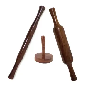 Wooden Kitchen Tools - Set Of 3