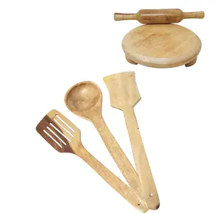 Wooden Tools Of Kitchen (Set Of 5)