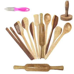 Wooden Kitchen Tool Set