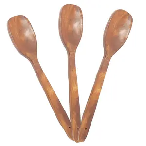Wooden Spoons Set  (Pack Of 3)