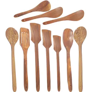 Wooden Spoon Set Of 10 
