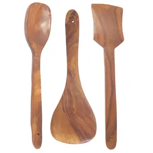 Wooden Cooking Spoon (Pack Of 3)
