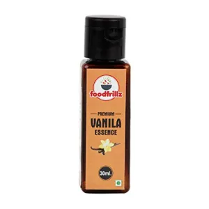 foodfrillz Vanilla Food Flavor Essence for CakeCookiesIce CreamsSweets 30 ml