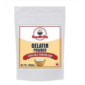 Gelatin Powder Crystals 200 g Pouch