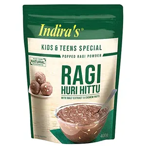 INDIRAS Ragi Huri Hittu Special 400 gm (14.10 OZ)