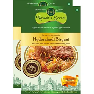 Nawab's Secret Hyderabadi Biryani Masala, 50 gm (Pack of 7)