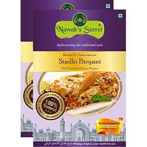 Nawab'S Secret Sindhi Biryani Masala 60 Gm {Pack Of 2}