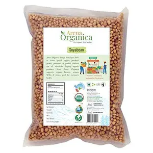 Arena Organica Organic Soyabeans 1kg (35.27 OZ)
