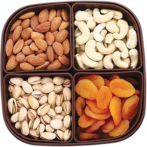 Dry Fruit Box with Dry Fruits 400gmsTitan Dry Fruit Gift Pack (Premium Cashew Almonds chio Salted & Apricot Seedless) Dry Fruit Gift Pack Dry Fruits Combo