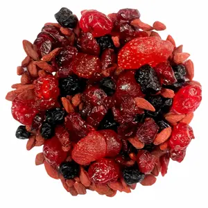 Dried Mix 400gms (Dried CranCherries StrawGoji) - Healthy Snack for and adults Mixed Mix
