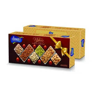 RHB MAXX Uphar Dry fruits gift box 600gms Dry fruits Combo Pack of Walnuts Almonds Cashew KishmishDry Apricots 600grams