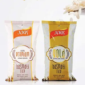 JAGS Gold Basmati Premium Long Grain Rice Combo (1 KG Each) - 35.27OZ.