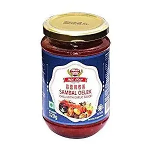 Woh Hup Sambal Oelek Sauce Combo - 320 Grams/Pack (Pack Of 6)