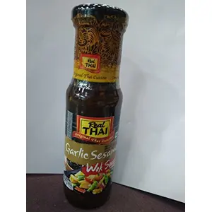 Real Thai Garlic Sesame Wok Sauce 130ml