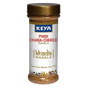 Khada Masala - Pindi Chana-Chhole Khada Masala: Pre-Roasted Coarse Ground Whole Spice Mix 100 Gm (3.52 Oz)