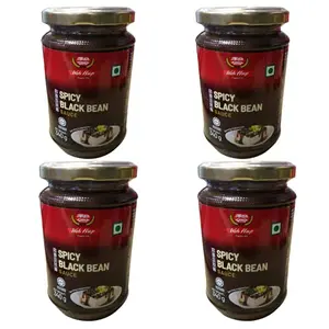 Woh Hup Spicy Black Bean Sauce Combo -340 Gm/Pack - Pack of 4