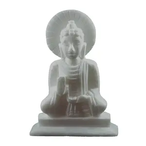 Silkrute Handcrafted Marble Buddha