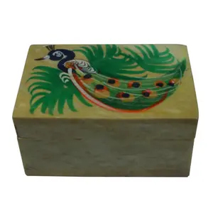 Silkrute Handcrafted Soapstone Box
