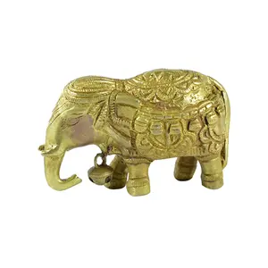 Silkrute Brass Elephant